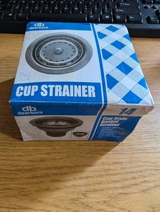 Colador de cesta fregadero taza de bloqueo poco profundo Dearborn 14 - Imagen 1 de 1