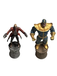 Eaglemoss Marvel Chess Collection Special Star-Lord & Thanos Kings - Picture 1 of 8
