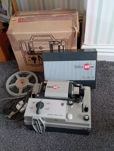Eumig Mark M Super 8 8mm Film Projector With Box, Label & Reel. - Picture 1 of 5