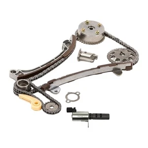Timing Chain Kit VVT Gear Solenoid For 07-13 Toyota Camry Scion Lexus 2AZFE 2.4L - Picture 1 of 9
