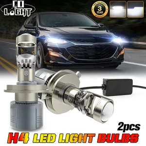 Mini H4 Laser Bi-LED Projector Lens 50000LM 260W Hyperboloid Headlight Retrofit - Picture 1 of 11