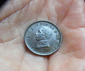 ALFONSO XIII Moneda de 2 Centimos 1911*11 COBRE - Imagen 1 de 3