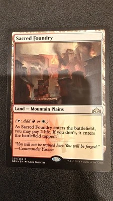 Sacred Foundry Guilds of Ravnica Regular, NM - Image 1 of 2
