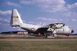 USAF WC-130B Hercules 58-0740, Mildenhall, Dup Colour Slide, Aviation Aircraft - Bild 1 von 1