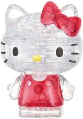 Sanrio HELLO KITTY "3D Puzzle" Crystal Gallery 36pcs HANAYAMA JAPAN EXCLUSIVE - image 1 of 4