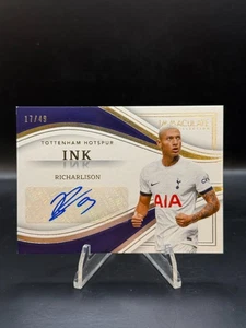 2023-24 Panini Immaculate - Tinta Richarlison/49 Auto Tottenham Brasil - Imagen 1 de 2