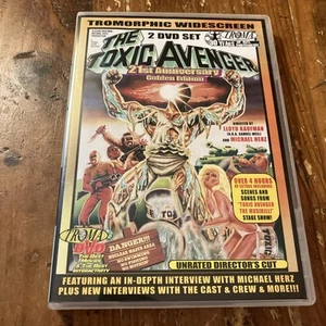 The Toxic Avenger : 21st Anniversary Golden Edition ( DVD, Troma, Horror, OOP) - Imagen 1 de 4