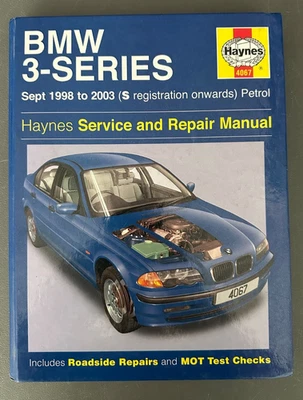 Haynes 4067 BMW 3 Series Service Repair Manual 1998 to 2003 - Image 1 of 4