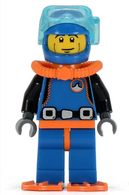 LEGO® Serie 1 - Minifigura Deep Sea Diver - 8683 - PAQUETE NUEVO SIN SELLAR Foto 1 de 2