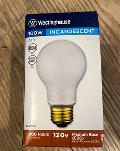 Westinghouse 100W A19 Frost Rough Service 120V Light Bulb-NEW - Picture 1 of 1