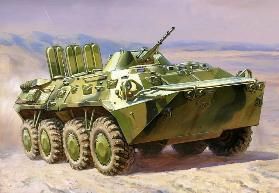Zvzeda 7401 1/100 BTR-80