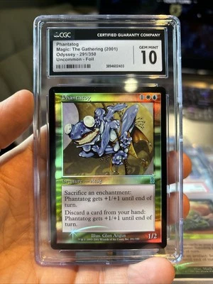 MTG Phantatog (Foil) - Odyssey - CGC Gem Mint 10 - Image 1 of 2