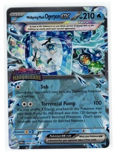 Pokemon Twilight Masquerade 064/167 Wellspring Mask Ogerpon ex Stamped Promo - Picture 1 of 1