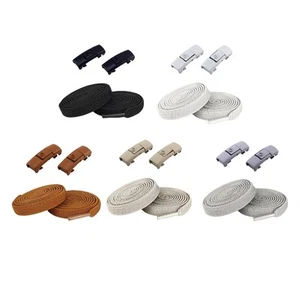 Lacets élastiques sans nœud pour enfants et adultes, remplacement - Picture 1 of 29