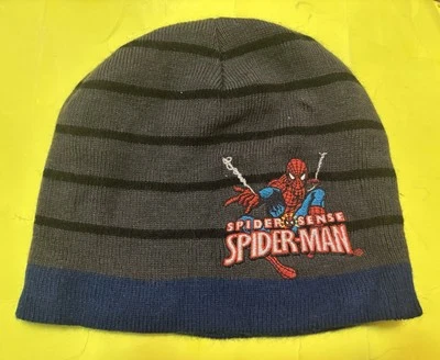 Gorro Marvel Spider-Man Sense Spider Man unissex juvenil inverno tamanho único novo grátis - Imagem 1 de 3