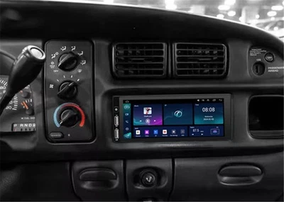Rádio estéreo para carro Android tela sensível ao toque 6,8 polegadas para Chrysler Dodge Jeep 1975-2002 - Imagem 1 de 4
