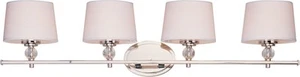 Maxim Lighting 12764WTPN Rondo Bathroom Vanity Light Polished Nickel - Picture 1 of 2