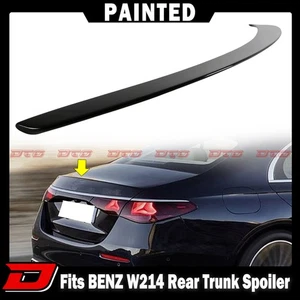 2024-2025 Fit For Mercedes BENZ E W214 Sedan OE Rear Trunk Spoiler Color #040 - Picture 1 of 5