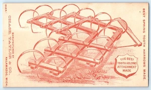 HANDELSKARTE Chase Taylor & Co Kalamazoo Zearing Shiremanstown Federzahn Egge - Bild 1 von 2