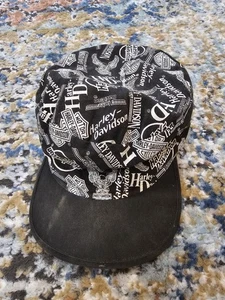 Gorra Harley Davidson vintage años 80’s 90’s rara con estampado completo SnapBack - Imagen 1 de 3