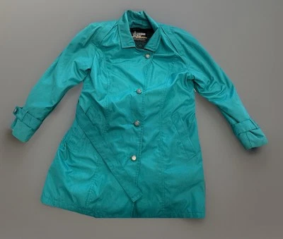 Vintage London Fog Green Lined Trench Coat Women’s 6 - Image 1 of 4