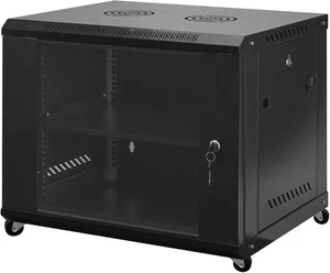 6U 20 Inch Network Server Cabinet, Wall Mountable and/or wheelable - Picture 1 of 5