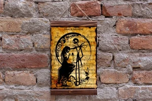 The Nightmare Before Christmas Sheet Music Art Print Canvas Print, Skellington - Picture 1 of 10