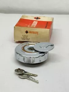 1965 -1970 Ford Vented Locking Gas Cap C7AZ-9030-C Galaxie, Torino, T-Bird, Falc - Picture 1 of 5