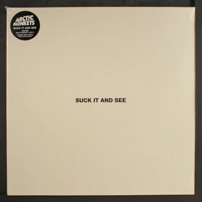 ARCTIC MONKEYS: suck it and see DOMINO 12" LP 33 RPM Sealed - Image 1 of 2
