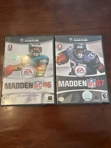 Madden NFL 06 & 07 (Nintendo GameCube) 2006 2007 - Picture 1 of 5