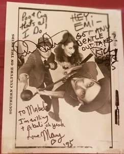 AUTOGRAPHED PHOTO OF SOUTHERN CULTURE ON THE SKIDS - Picture 1 of 1