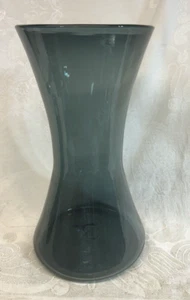 1950's BLENKO Charcoal SHEAF VASE by Wayne Husted 11 3/4" Tall NICE!!! - Picture 1 of 3