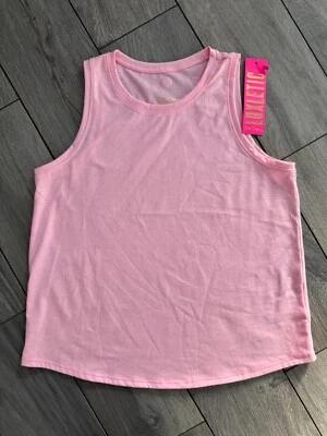 LILLY PULITZER NIÑAS MINI TANQUE WESTLEY, CARACOLA CONCHA ROSA, NUEVO CON ETIQUETAS, XL (12-14) Foto 1 de 2