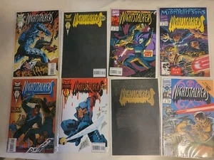 Nightstalkers Marvel Comics Lot #1-2, 9, 10, 14-17 (1992) Direct Edition 8 Total - Picture 1 of 9