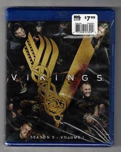 NEW! SEALED! VIKINGS Season 5 Volume 1 [2018] 3 Blu-rays (Katheryn Winnick) - Picture 1 of 3