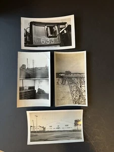 Treno ferroviario Humboldt Saskatchewan anni '30 cavalletto pattinaggio su ghiaccio arena 5 foto - Foto 1 di 10