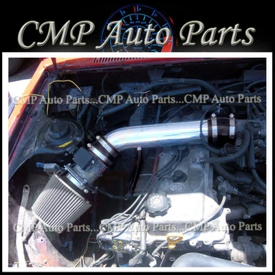 KIT DE ADMISIÓN DE AIRE NEGRO Y PLATEADO PARA TOYOTA 4RUNNER TACOMA 1995-1999 2,7 L  Foto 1 de 3