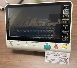 Konica Minolta Bizhub C224e  C284e C364e C454e C754e Control Panel A5C1M70103 - Picture 1 of 2