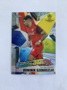 DOMINIK SZOBOSZLAI 2020-21 TOPPS CHROME CHAMPIONS LEAGUE FUTURE STARS