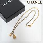 Chanel Coco Clover Motif Necklace