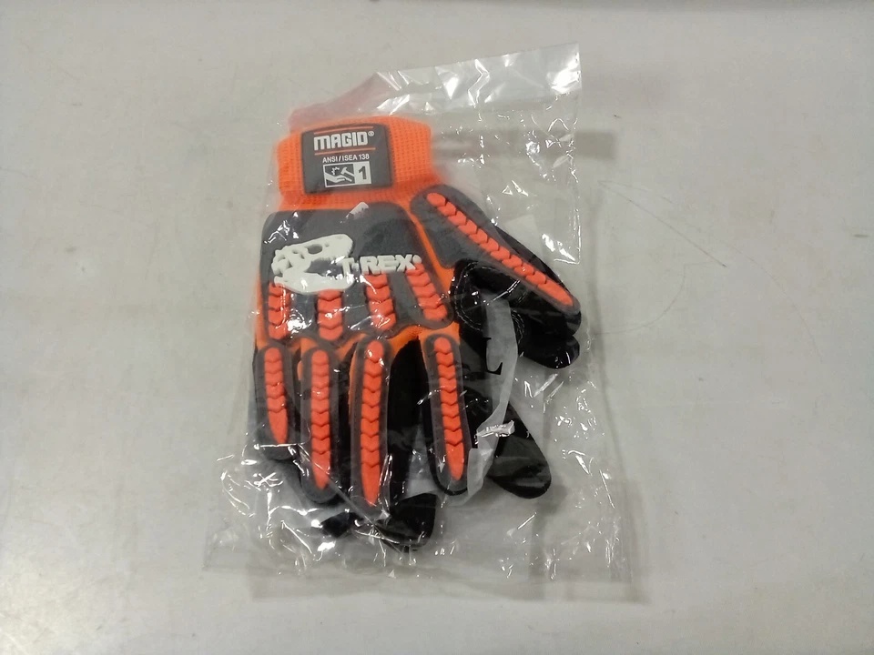 Magid T-REX Safety Work Gloves TRX400 XXL General Purpose Knit Impact 1 Impact
