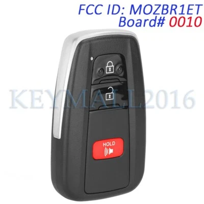 Keyless Smart Remote Key Fob for Toyota C-HR 2018 2019 2020 2021 CHR MOZBR1ET Foto 1 de 4