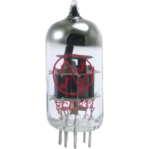 12DW7 / ECC832, JJ Electronics, Dual Triode Vacuum Tube, Standard Pins, Preamp - Picture 1 of 2