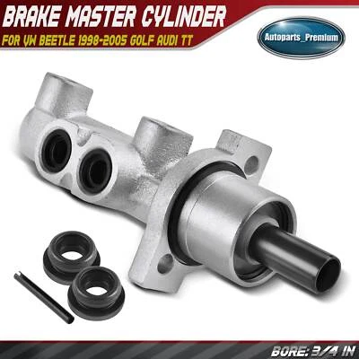 Brake Master Cylinder w/o Reservoir for Volkswagen Beetle 1998-2005 Golf Audi TT - Image 1 of 4