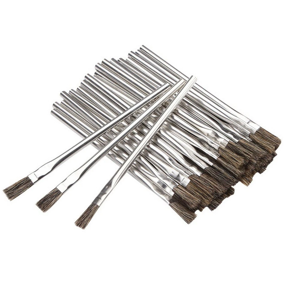 Harbor Freight Tools 61880 Horsehair Bristle Acid Shop Brushes 1/2-inch 36 Pieces