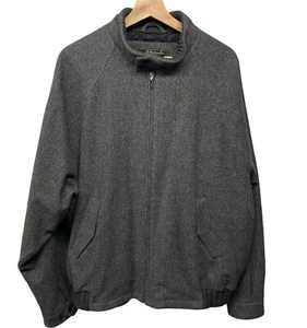 Bobby Jones Collection Water Resistant Wool Bomber Jacket XL - Picture 1 of 14