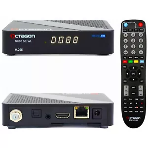 ►OCTAGON SX88 SE V2 WL Full HD H.265 S2+IP Linux DefineOS Receiver PVR Wlan⭐⭐⭐⭐⭐ - Bild 1 von 7
