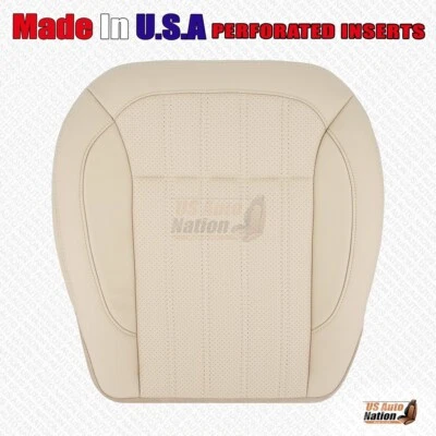 2016 2017 Mercedes Benz GLE350 GLE400 Driver Bottom Perforated Leather Cover Tan - Image 1 of 4