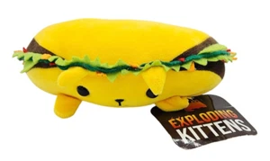 Exploding Kittens Taco Cat Plush 7" Stuffed Animal Game - Picture 1 of 6