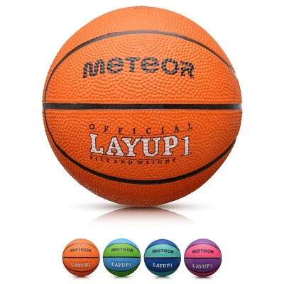 Basketball Kinder Frauen Jugend Größe #1 indoor outdoor Spielball LAYUP meteor - Bild 1 von 4